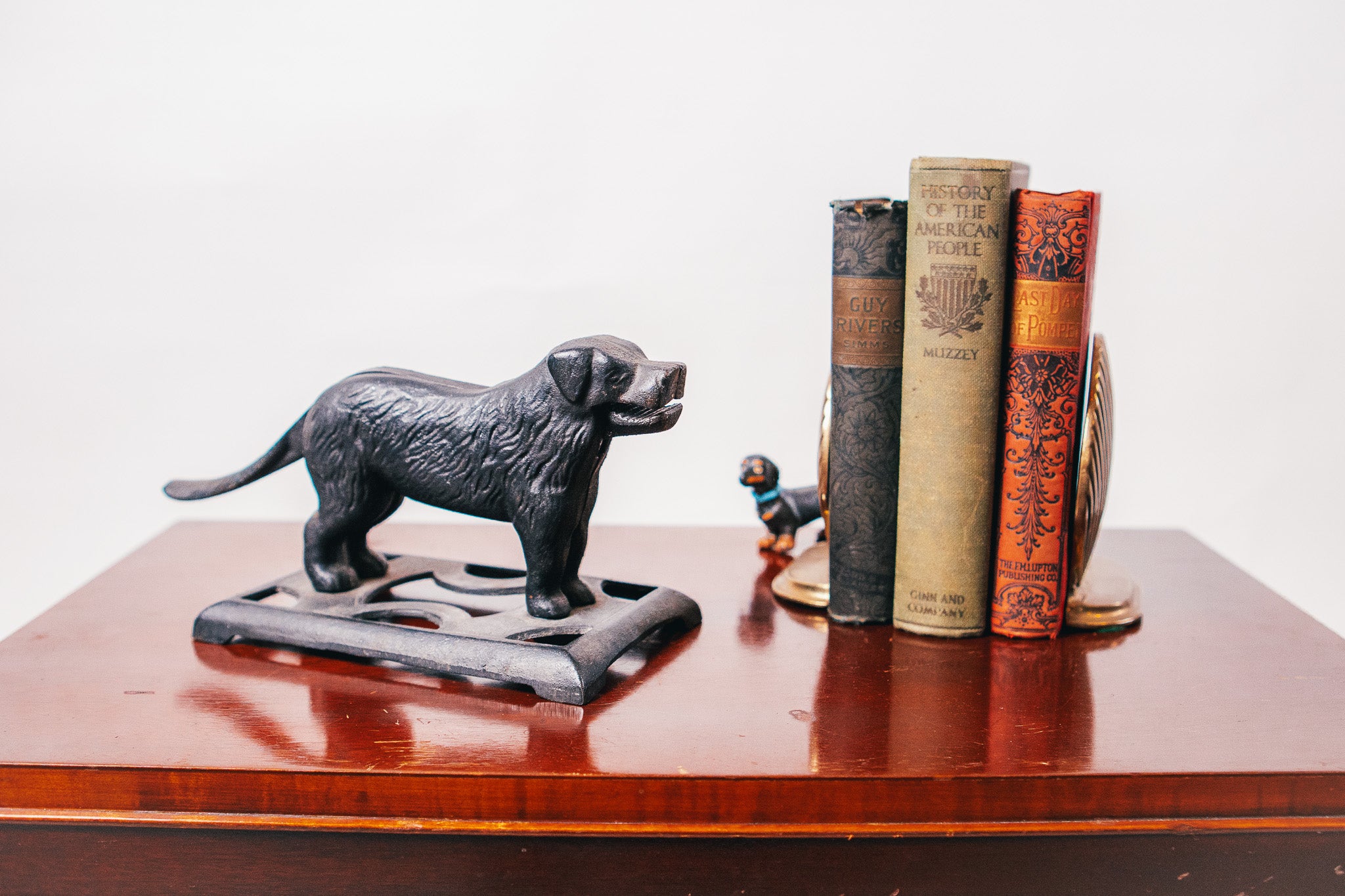 Vintage Cast Iron Labrador Nutcracker