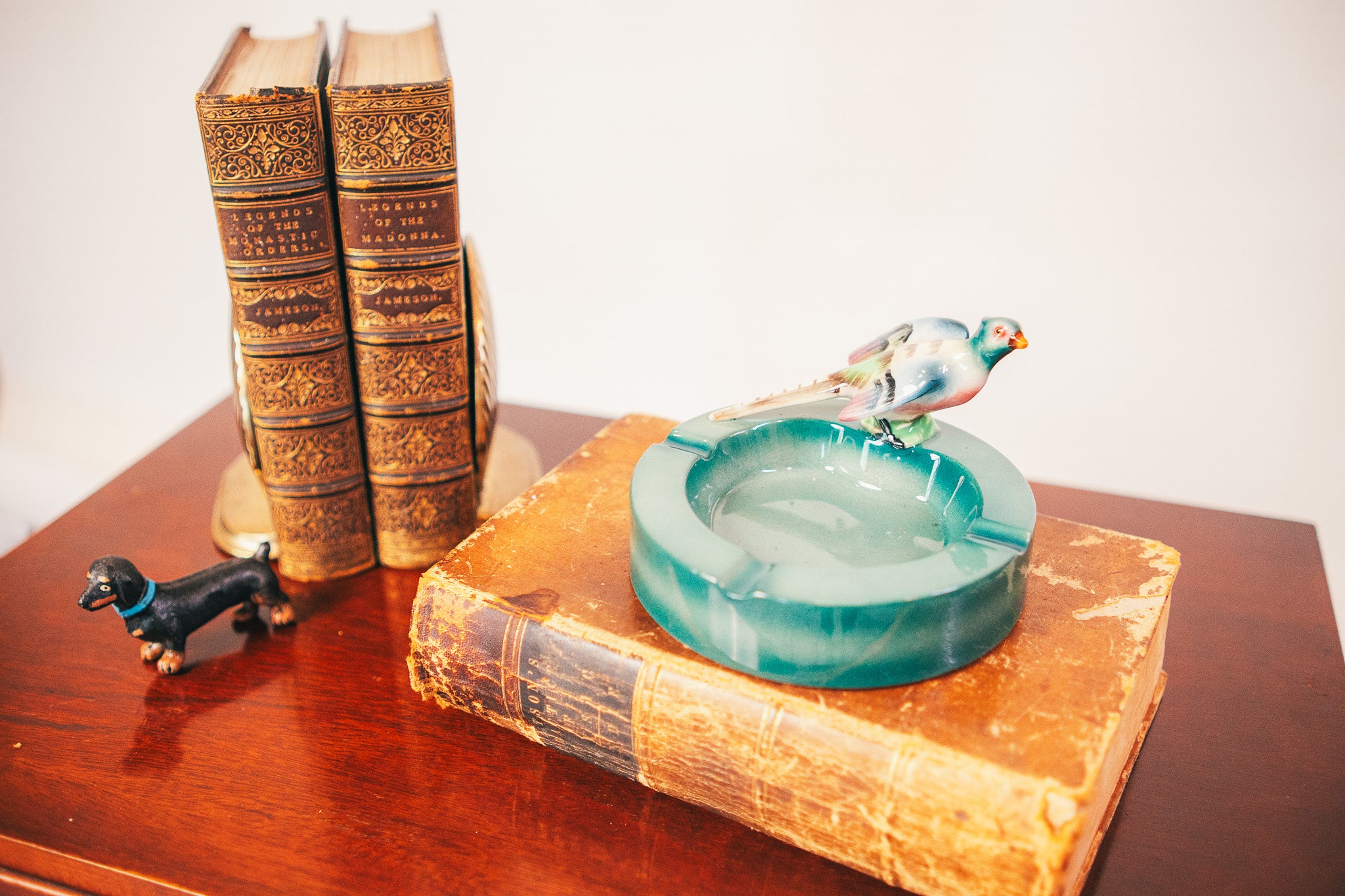 1950βs L&M Inc. Ceramic Pheasant Ashtray