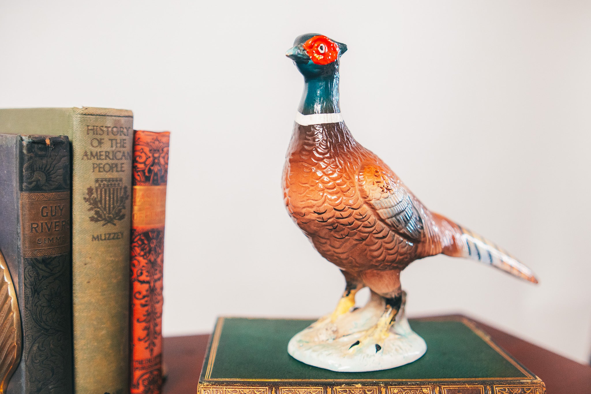 Hand Painted Norcrest Pheasant Figurine