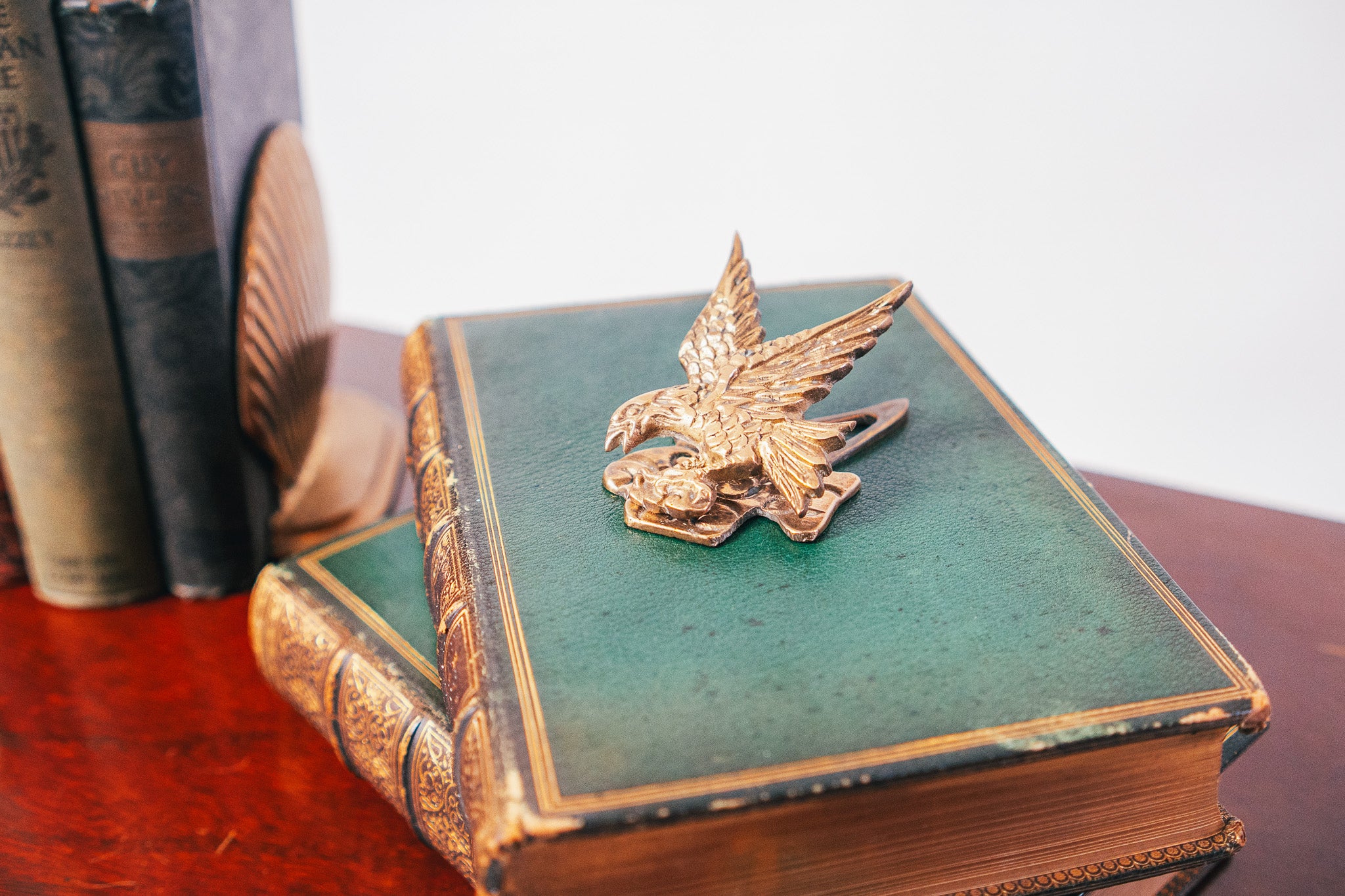 Vintage American Eagle Brass Clip