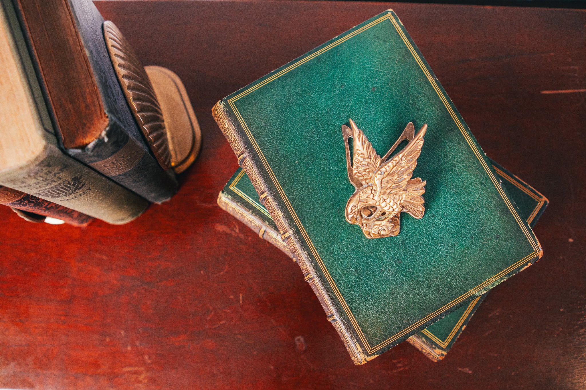 Vintage American Eagle Brass Clip