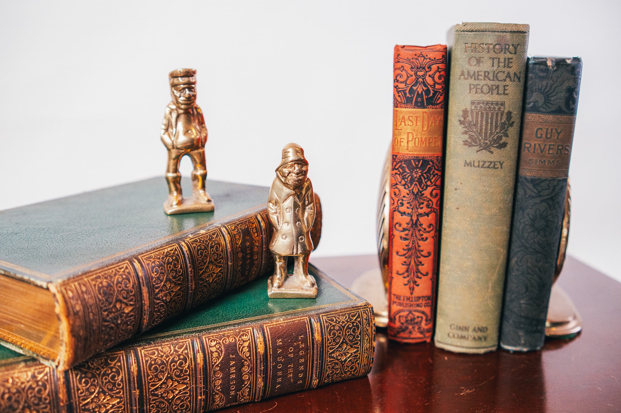 Solid Brass Old Salt Captain Figurines