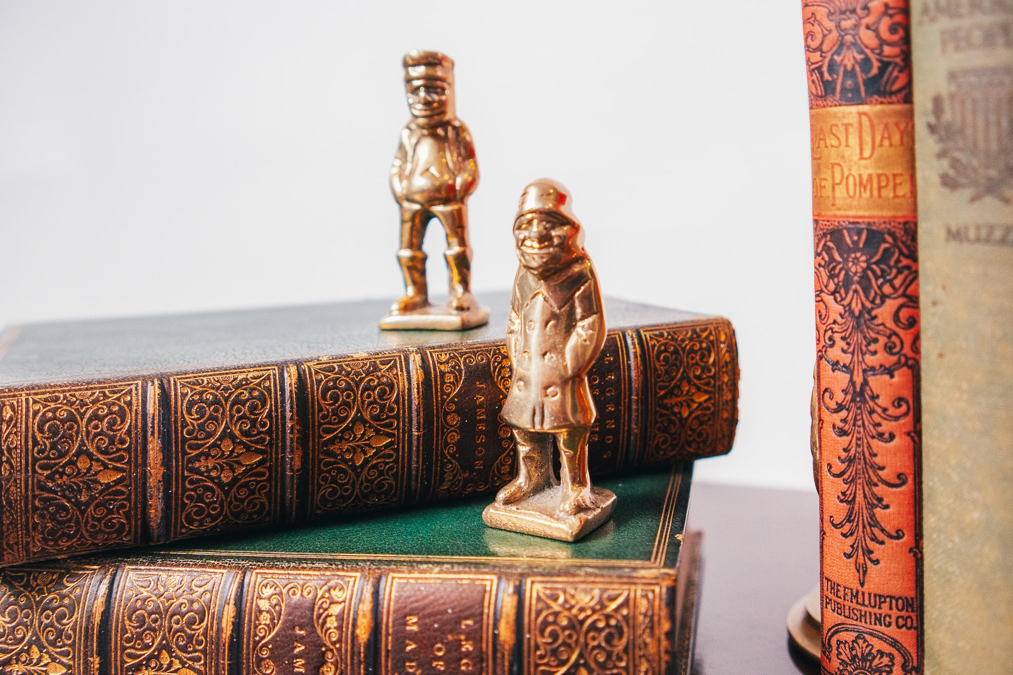Solid Brass Old Salt Captain Figurines