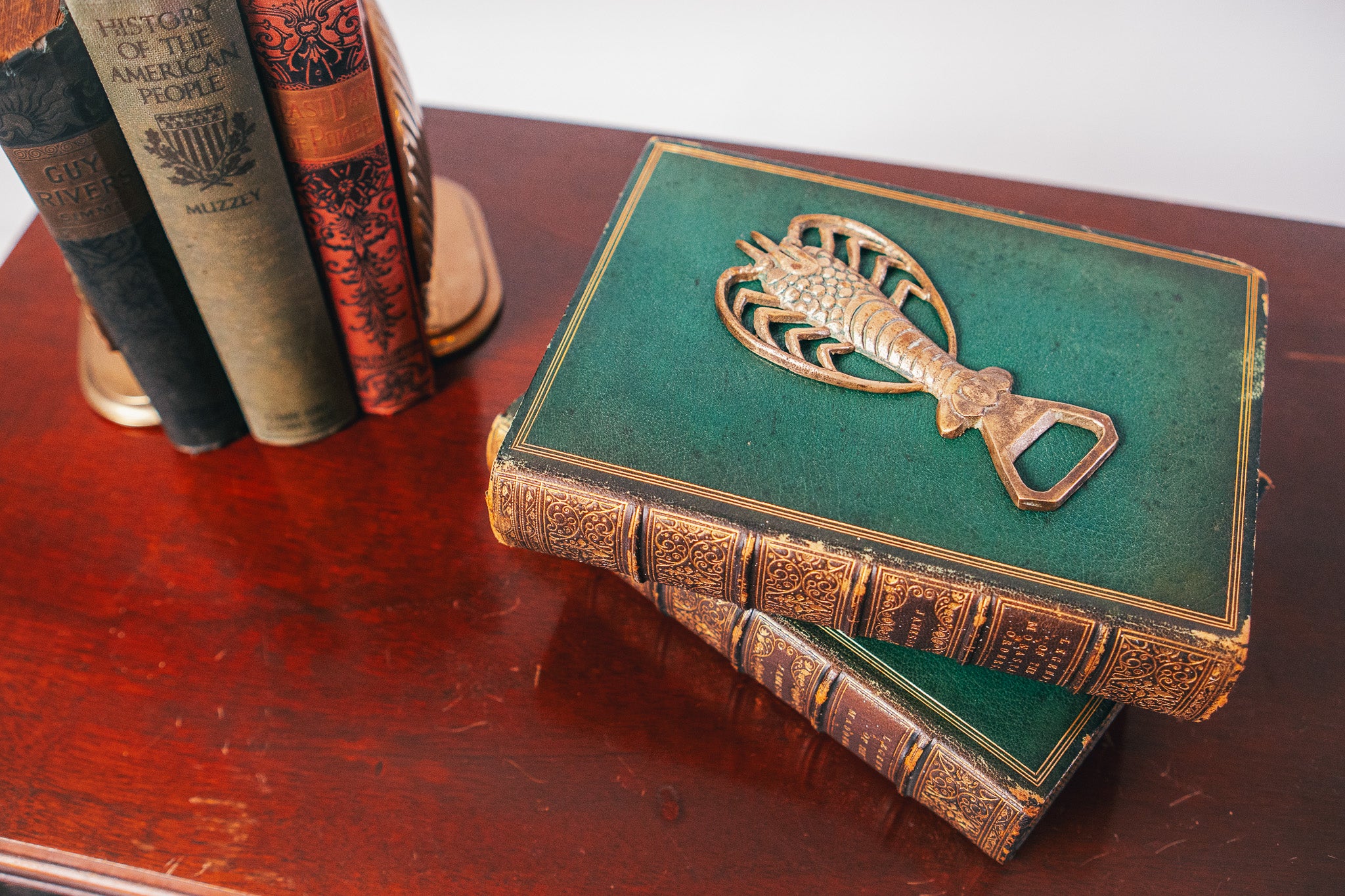 Vintage Lobster Solid Brass Bottle Opener